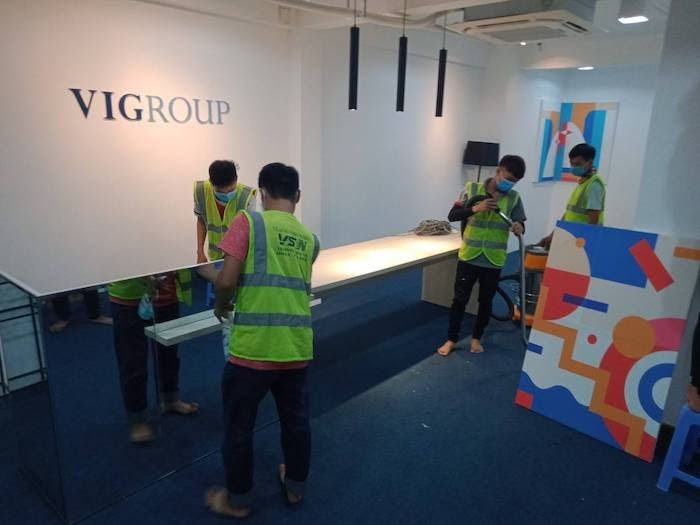 VSN với đội ngũ nhân công chuyên nghiệp, tay nghề cao